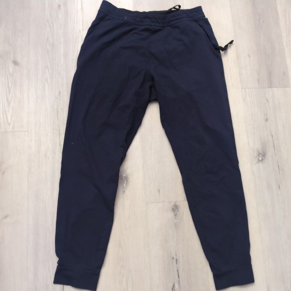 Public Rec Jogger Pants Mens 30 Black Stretch Zip Pocket Elastic Waist Drawstrin